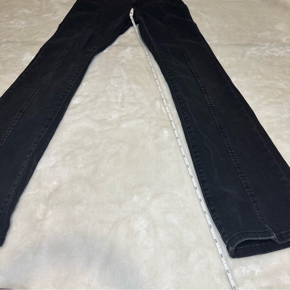 Forever21 Black Flare Bell Bottom Jeans Size 25 - Picture 5 of 13